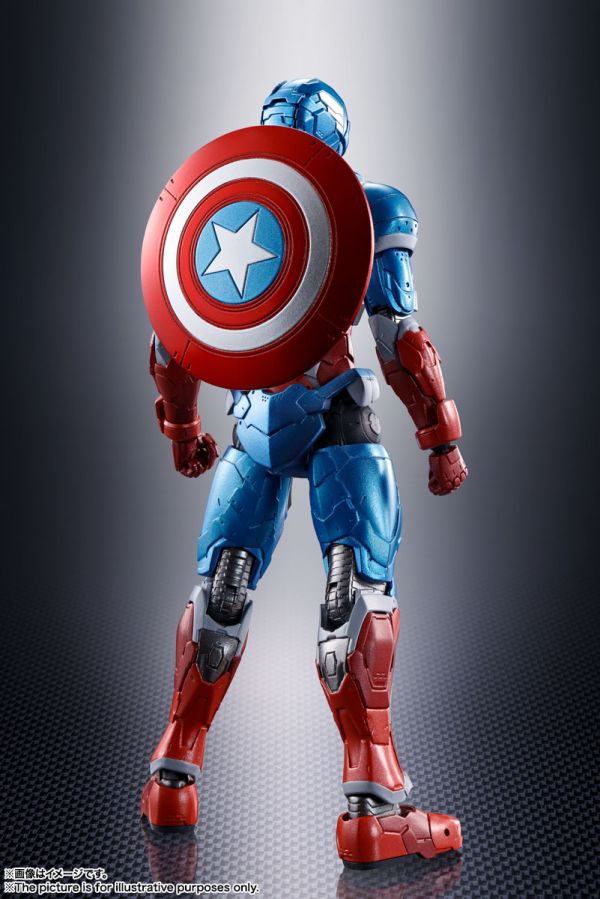 S.H.F 美國隊長（TECH-ON AVENGERS） 