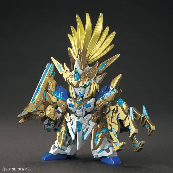 萬代 SD鋼彈世界群英集 #17 龍尊劉備 獨角獸鋼彈 