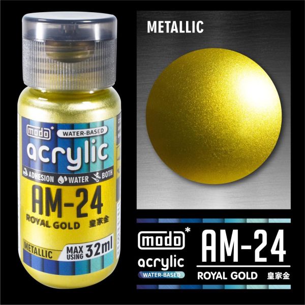 modo 摩多製造所 水漆 AM-24 皇家金 