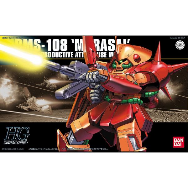 萬代 HGUC #052 1/144 RMS-108 馬拉賽 