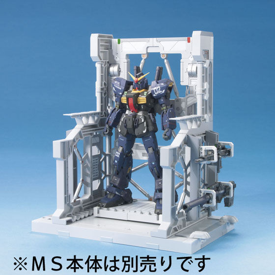 萬代 BUILDERS PARTS 系統台座001 白色 (不含鋼彈本體) 