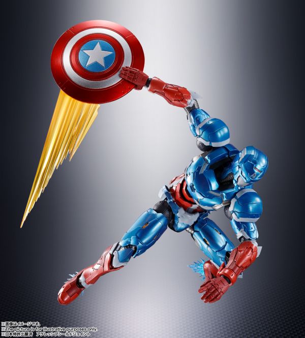 S.H.F 美國隊長（TECH-ON AVENGERS） 