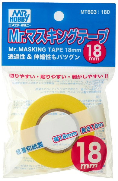 GSI/Mr. 紙膠帶 18mm 