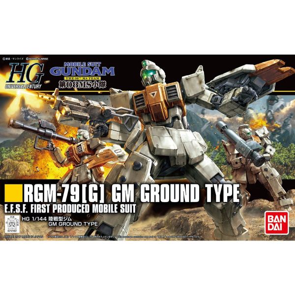 萬代 HGUC #202 1/144 陸戰型吉姆 