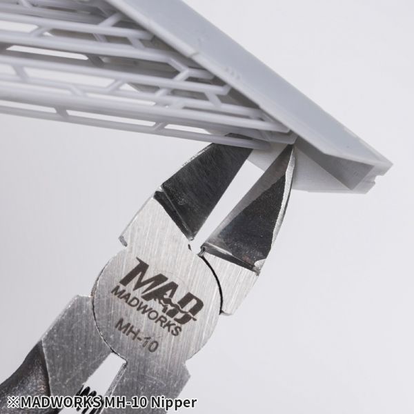 MADWORKS MH-10 中型單刃斜口鉗 專門應付3D列印支撐架/GK注料口/透明件材質/大注料口 