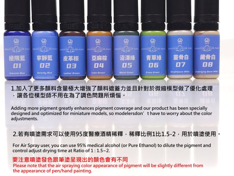 九五二漆 水性筆塗微縮系列 11ml 