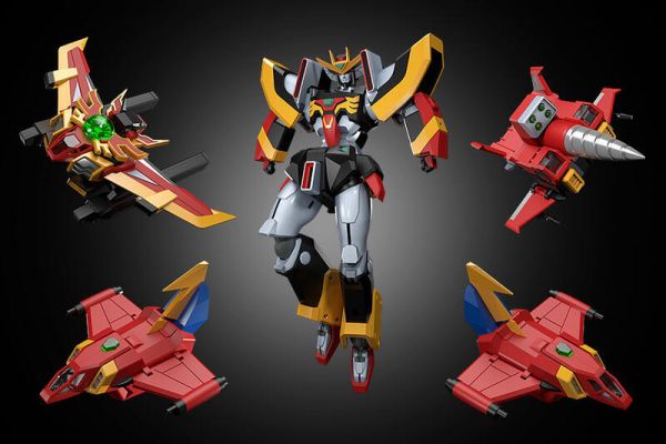 GSC 好微笑 MODEROID Sol Σ Gravion 超重神 炎皇合神 組裝模型 