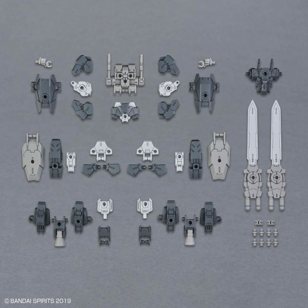 萬代 30MM 組裝模型輕作戰 1/144 配件套組20（全裝甲組件1）(不含模型本體) 