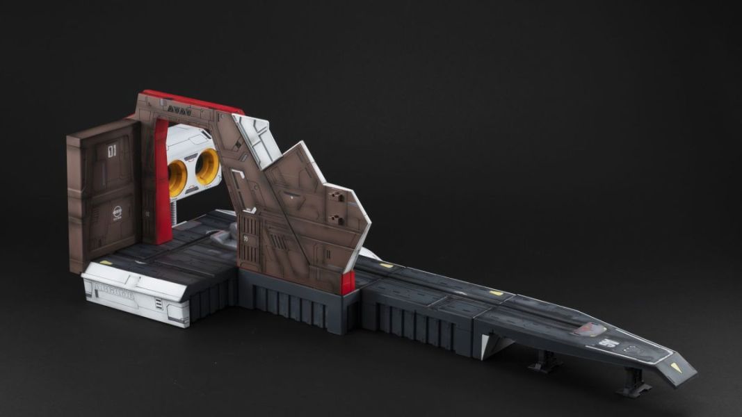 MegaHouse R.D.S 機動戰士Z鋼彈1/144 HG用 阿卡馬號彈射甲板 40週年 (不含鋼彈本體) 