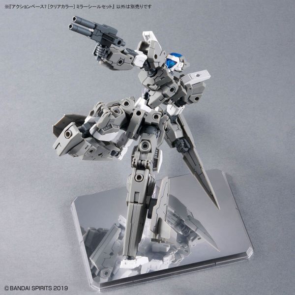 萬代 ACTION BASE 7 可動展示架7 支架 透明 鏡面貼紙套組 