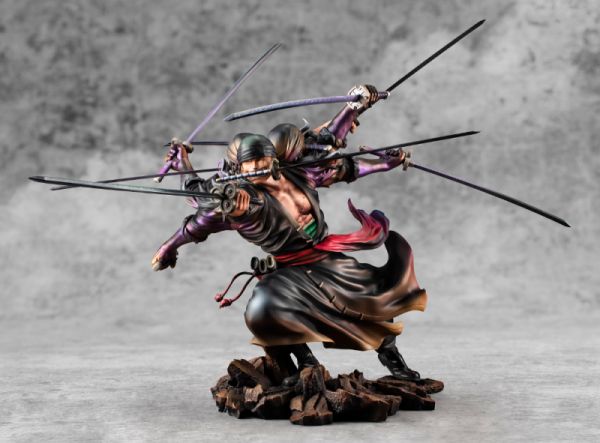 P.O.P 航海王 WA-MAXIMUM 羅羅亞·索隆 Ver.鬼氣 九刀流 阿修羅 