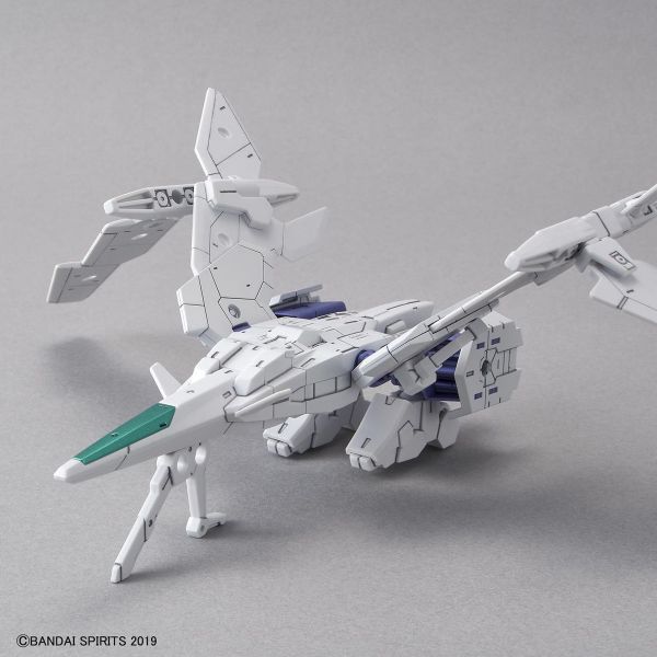 萬代 BANDAI 1/144 30MM EV-01 擴充武裝機具 #01 飛行戰機 白色 