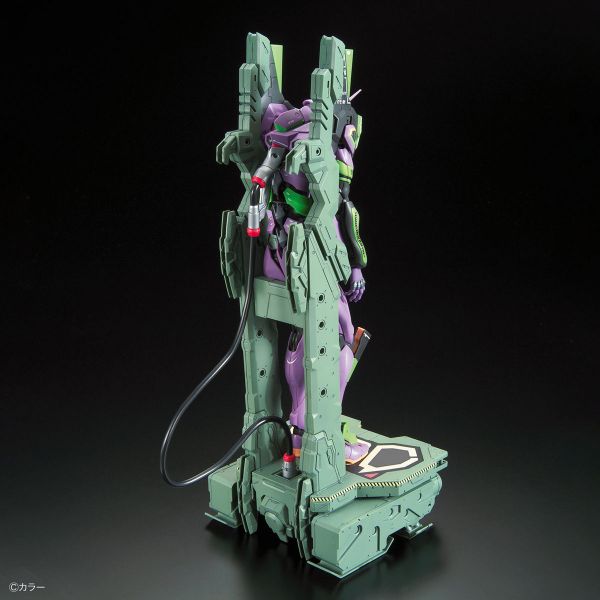 萬代 RG通用人型決戰兵器 人造人 EVA 初號機 DX輸送台套組 福音戰士 