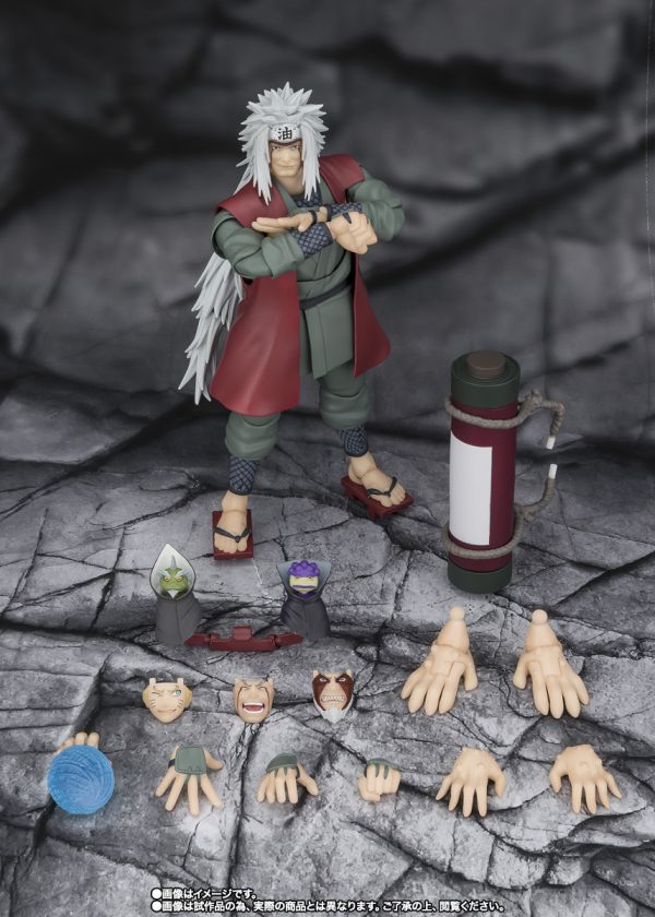 萬代 S.H.Figuarts 自來也 精通仙術的木葉豪傑 火影忍者 疾風傳 