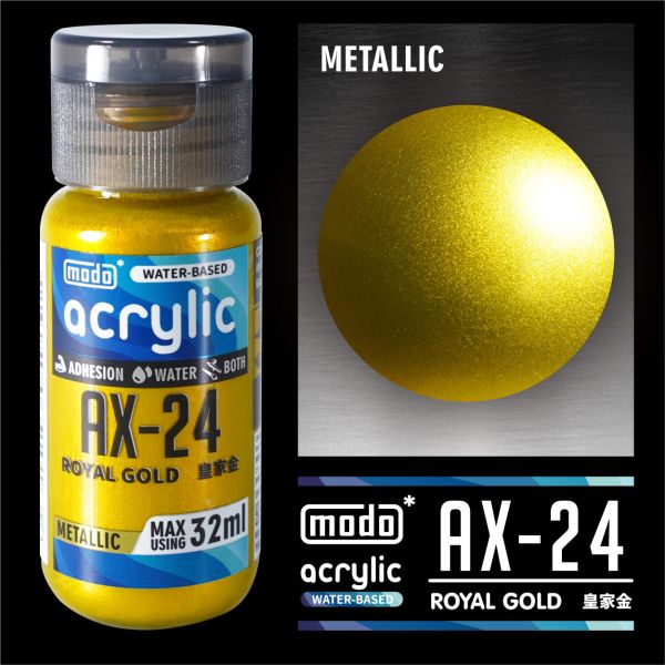 modo 摩多製造所 水漆 AX-24 皇家金 32ml 