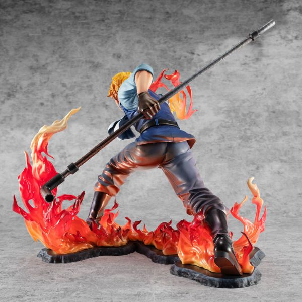 MegaHouse POP 航海王 LIMITED EDITION 薩波 火拳繼承 