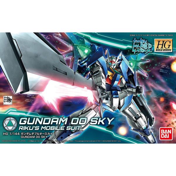 萬代 HGBD #014 1/144 天翔型00鋼彈 