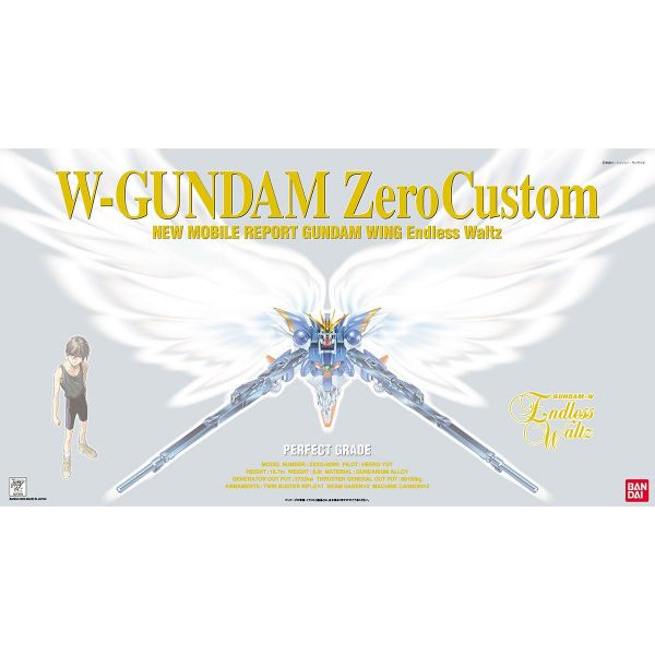 萬代 PG 1/60 W-02 飛翼鋼彈零式特裝型 