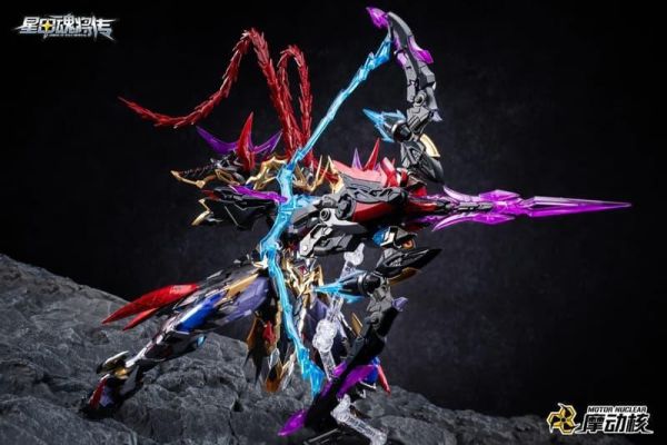 摩動核 代理版 星甲魂將傳 呂布 搖光宮 破軍星君 超可動組裝模型 