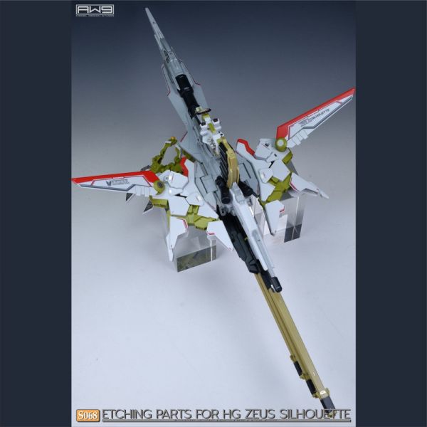鋼魂 AW9 S068 HG 1/144 神王宙斯型外掛裝備 改造蝕刻片 附水貼 (不含模型本體) 