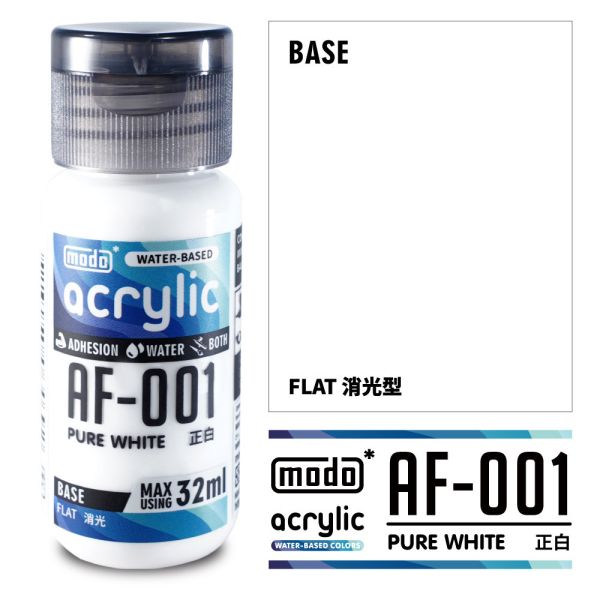 modo 摩多製造所 水漆 AF-001 消光 正白色 32ml 