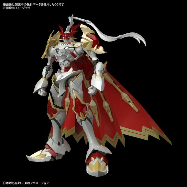 萬代 組裝模型 數碼寶貝 紅蓮騎士獸 (增幅版) 