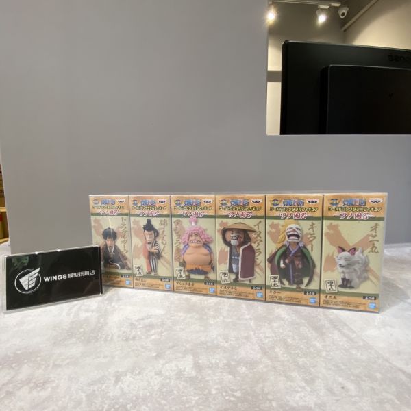 BANPRESTO 盒玩 海賊王 WCF 和之國8 全6種  