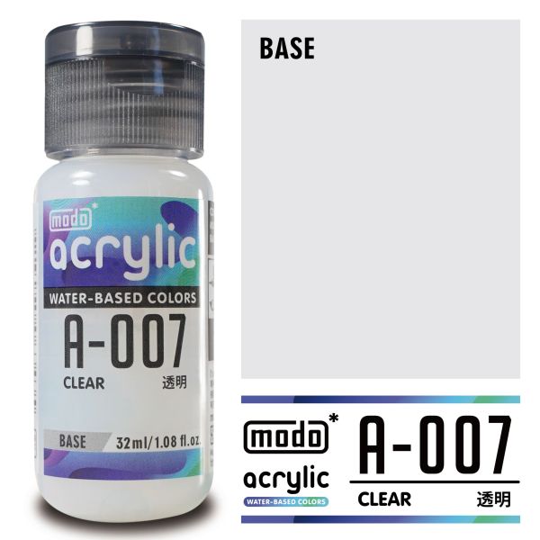 modo 摩多製造所 水漆 A-007 透明色 32ml 