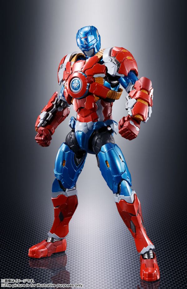 S.H.F 美國隊長（TECH-ON AVENGERS） 