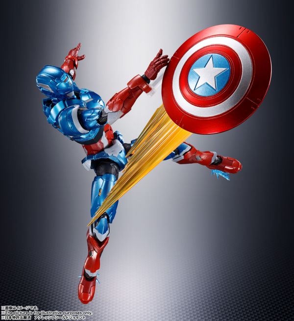 S.H.F 美國隊長（TECH-ON AVENGERS） 