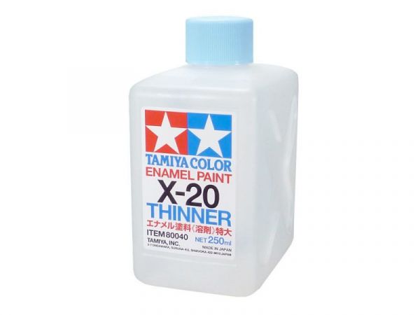 田宮 TAMIYA 80040 X-20 琺瑯漆溶劑 250ml 特大 