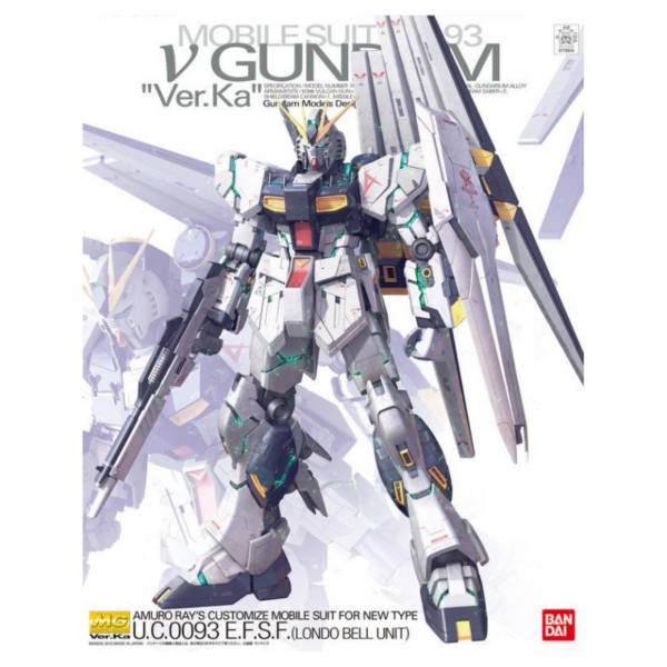 萬代 MG 1/100 RX-93 v鋼彈 牛鋼 Ver.Ka 