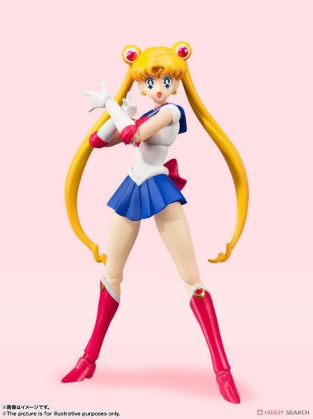 萬代 S.H.Figuarts 水手月亮 月野兔 動畫配色 美少女戰士 