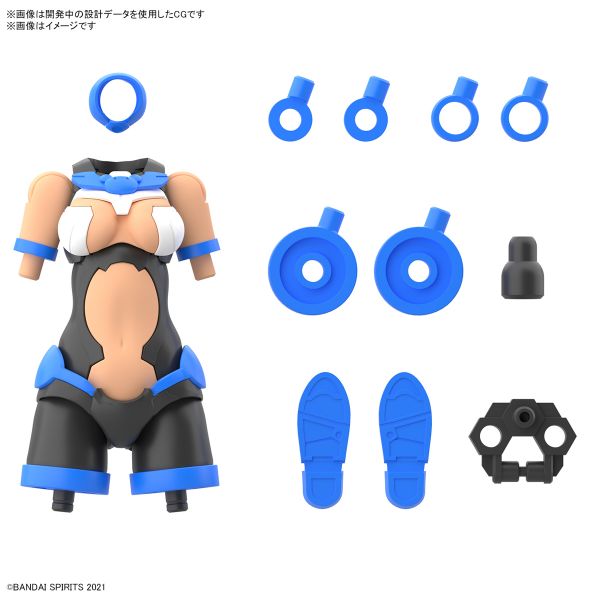 萬代 30MS 組裝少女輕作戰 身體配件套組 TYPE A03 [顏色C] 