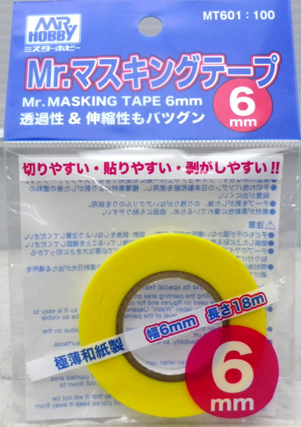 GSI/Mr. 紙膠帶 6mm 