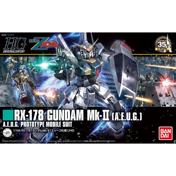 萬代 HGUC #193 1/144 RX-178 鋼彈MK-Ⅱ(幽谷) 