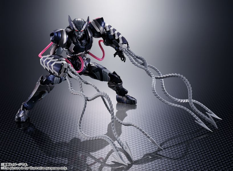 萬代 S.H.F 漫威 猛毒共生體金鋼狼 TECH-ON AVENGERS  