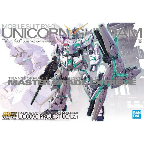 萬代 MGEX 1/100 獨角獸鋼彈 Ver.Ka 