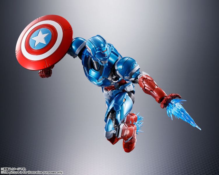 S.H.F 美國隊長（TECH-ON AVENGERS） 