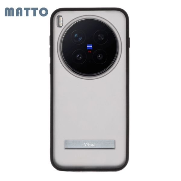 vivo X300 Pro 支架保護殼 KINO/MATTO系列【Moxbii 嚴選】 VIVO X300 Pro,X300 Pro支架保護殼,X300 Pro保護殼,X300 Pro支架殼,X300 Pro透明殼,X300 Pro防摔殼,犀牛盾,UAG,圖拉斯,Devilcase,casetify