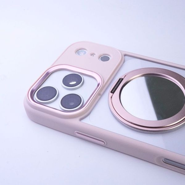 【Mira Winks】YOI系列 Apple iPhone 17 Pro Max 旋轉磁吸支架+鏡面保護殼(無蓋版) iphone17Pro max,mira winks,iphone17Pro max鏡面手機殼,iphone17Pro max鏡子手機殼,iphone17Pro max旋轉支架鏡子,iphone17Pro max旋轉支架手機殼,iphone17Pro max防摔殼,iphone17Pro max不變黃手機殼,化妝鏡,casetify,UAG,devilcase,保護殼,moxbii