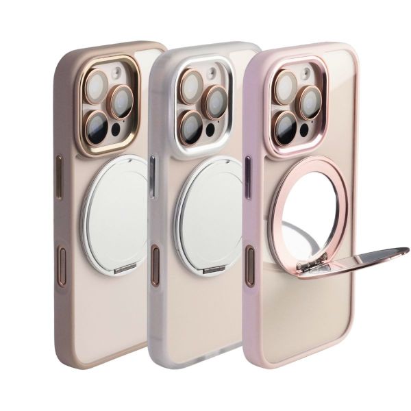 【Mira Winks】YOI系列 Apple iPhone 16 Pro 旋轉磁吸支架+鏡面保護殼(掀蓋版) 鏡面手機殼,化妝鏡手機殼,鏡子手機殼,iPhone 16 pro,16 pro旋轉支架手機殼,16 pro鏡面手機殼,16 pro磁吸手機殼,16 pro支架保護殼,16 pro掛繩殼,保護殼,iphone保護殼,16 pro防摔殼,16 pro透明殼,犀牛盾,UAG,圖拉斯,Devilcase,casetify