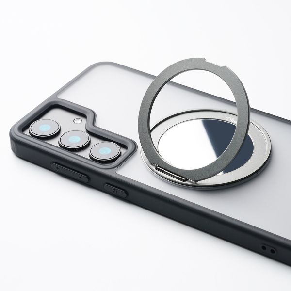 【Mira Winks】MATTO系列 Samsung Galaxy S24 FE 旋轉磁吸支架+鏡面保護殼 Galaxy S24 FE,旋轉支架手機殼,霧面手機殼,磁吸手機殼,支架保護殼,鏡面保護殼,三星保護殼,Samsung保護殼,小米保護殼,oppo保護殼,google保護殼,vivo保護殼,asus保護殼,realme保護殼,防摔殼,透明殼,犀牛盾,UAG,圖拉斯,Devilcase,casetify