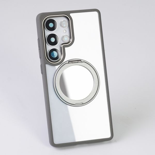 【Mira Winks】YOI系列 Samsung Galaxy S25 Ultra 旋轉磁吸支架+鏡面保護殼 Galaxy S25 Ultra,S25U旋轉支架手機殼,S25U鏡面手機殼,S25U磁吸手機殼,S25U支架保護殼,三星保護殼,Samsung保護殼,小米保護殼,S25U防摔殼,S25U透明殼,犀牛盾,UAG,圖拉斯,Devilcase,casetify