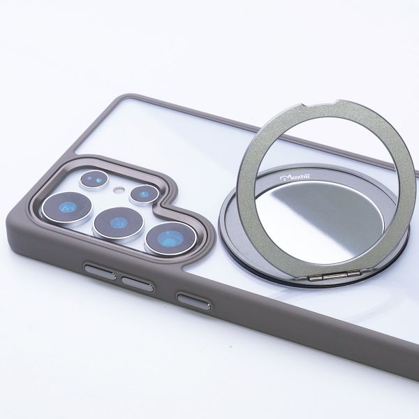 【Mira Winks】YOI系列 Samsung Galaxy S25 Ultra 旋轉磁吸支架+鏡面保護殼 Galaxy S25 Ultra,S25U旋轉支架手機殼,S25U鏡面手機殼,S25U磁吸手機殼,S25U支架保護殼,三星保護殼,Samsung保護殼,小米保護殼,S25U防摔殼,S25U透明殼,犀牛盾,UAG,圖拉斯,Devilcase,casetify