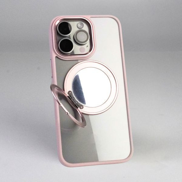 【Mira Winks】YOI系列 Apple iPhone 15 Pro 旋轉磁吸支架+鏡面保護殼(無蓋版) iphone15 Pro,mira winks,鏡面手機殼,鏡子手機殼,旋轉支架鏡子,旋轉支架手機殼,防摔殼,不變黃手機殼,化妝鏡,casetify,UAG,devilcase,保護殼,moxbii
