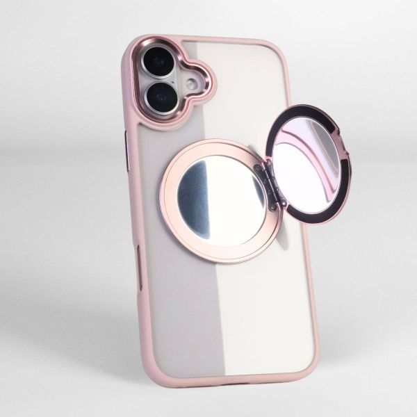 【Mira Winks】YOI系列 Apple iPhone 16 旋轉磁吸支架+鏡面保護殼(掀蓋版) 鏡面手機殼,化妝鏡手機殼,鏡子手機殼,iPhone 16,16旋轉支架手機殼,16鏡面手機殼,16磁吸手機殼,16支架保護殼,16掛繩殼,保護殼,iphone保護殼,16防摔殼,16透明殼,犀牛盾,UAG,圖拉斯,Devilcase,casetify