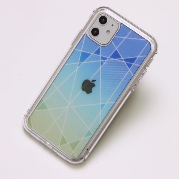 極空戰甲 彩雕設計 藍綠斜紋 保護殼,iPhone 13,iPhone 12,iPhone 11,iPhone  X,Apple,不變黃,透明殼,防撞殼,犀牛盾,UAG,casetify