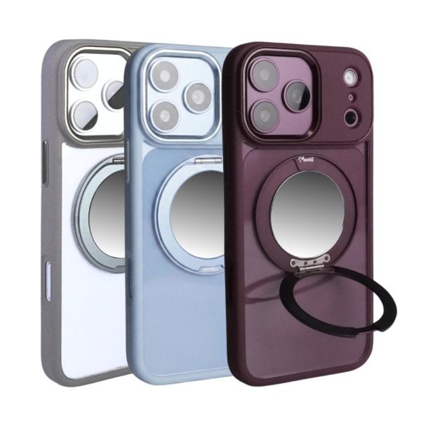 【Mira Winks】YOI系列 Apple iPhone 18 Pro Max 旋轉磁吸支架+鏡面保護殼(無蓋版) iphone18Pro max,mira winks,iphone18Pro max鏡面手機殼,iphone18Pro max鏡子手機殼,iphone18Pro max旋轉支架鏡子,iphone18Pro max旋轉支架手機殼,iphone18Pro max防摔殼,iphone18Pro max不變黃手機殼,化妝鏡,casetify,UAG,devilcase,保護殼,moxbii