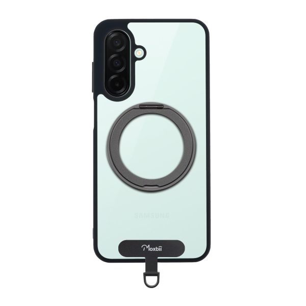 MATTO系列 Samsung Galaxy A26 5G 旋轉磁吸支架+掛片保護殼【Moxbii 嚴選】 Galaxy A26 5G,A26霧面保護殼,A26旋轉支架手機殼,A26支點手機殼,A26掛繩手機殼,手機掛片,A26磁吸殼,A26支架保護殼,三星保護殼,Samsung保護殼,A26防摔殼,A26透明殼,犀牛盾,UAG,圖拉斯,Devilcase,casetify